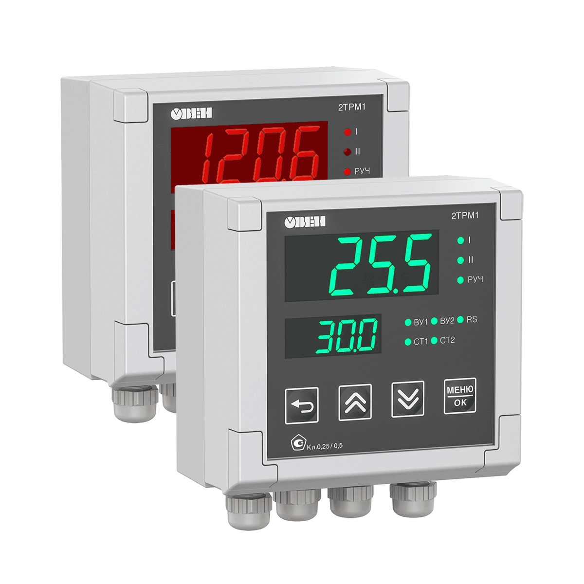 2ТРМ1 погодозависимый двухканальный регулятор с RS-485 изображение