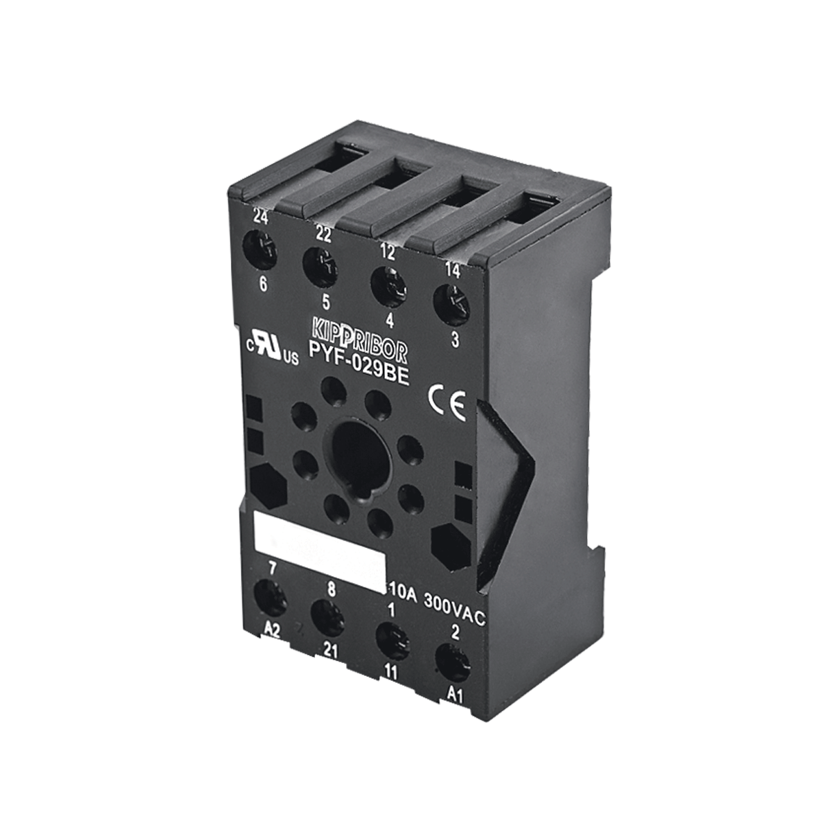 Монтажные колодки KIPPRIBOR PYF-029BE и PYF-039BE (для 2- и 3-контактных промежуточных реле серии RS) изображение