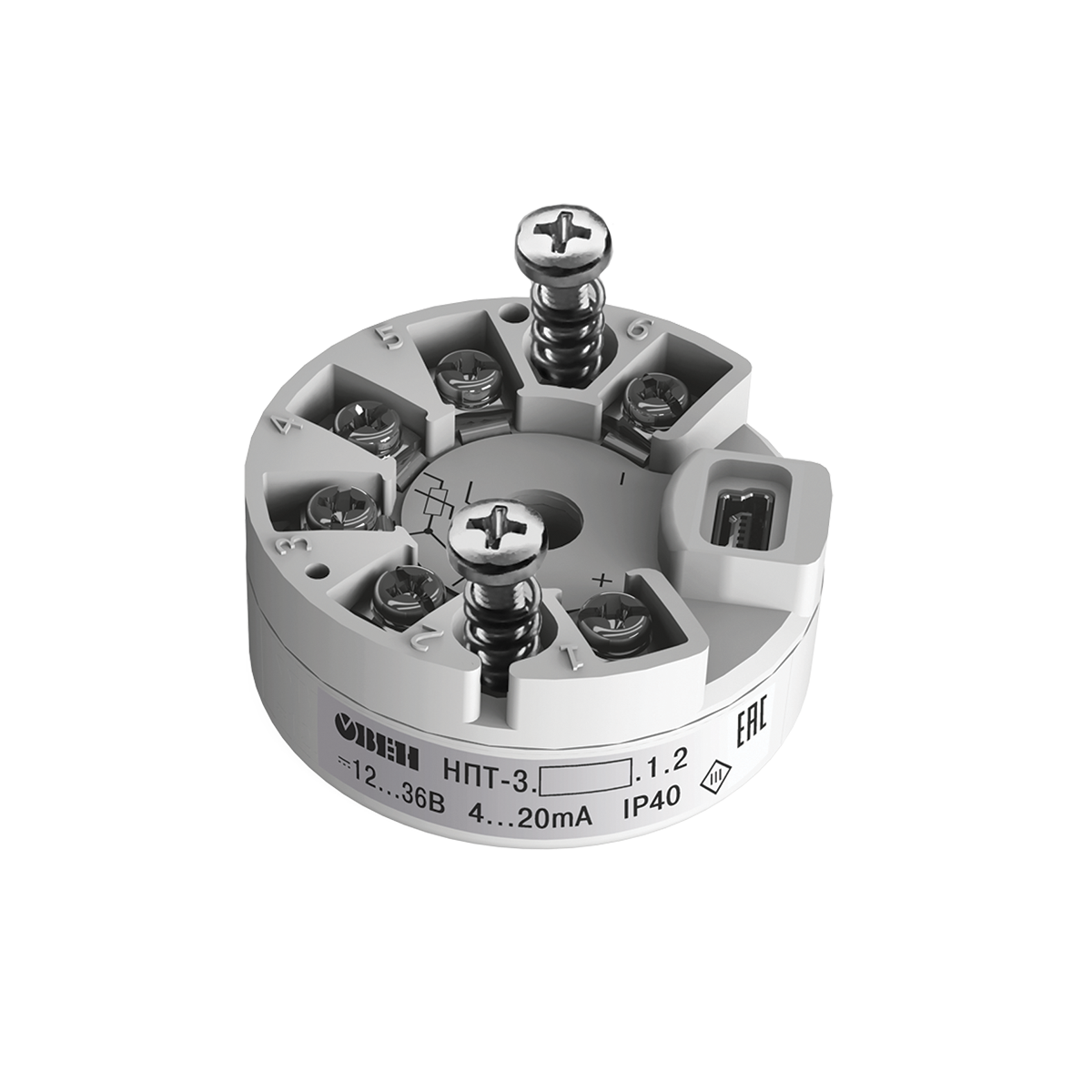 НПТ линейка нормирующих преобразователей для термометров сопротивления и термопар в головку датчика изображение 3