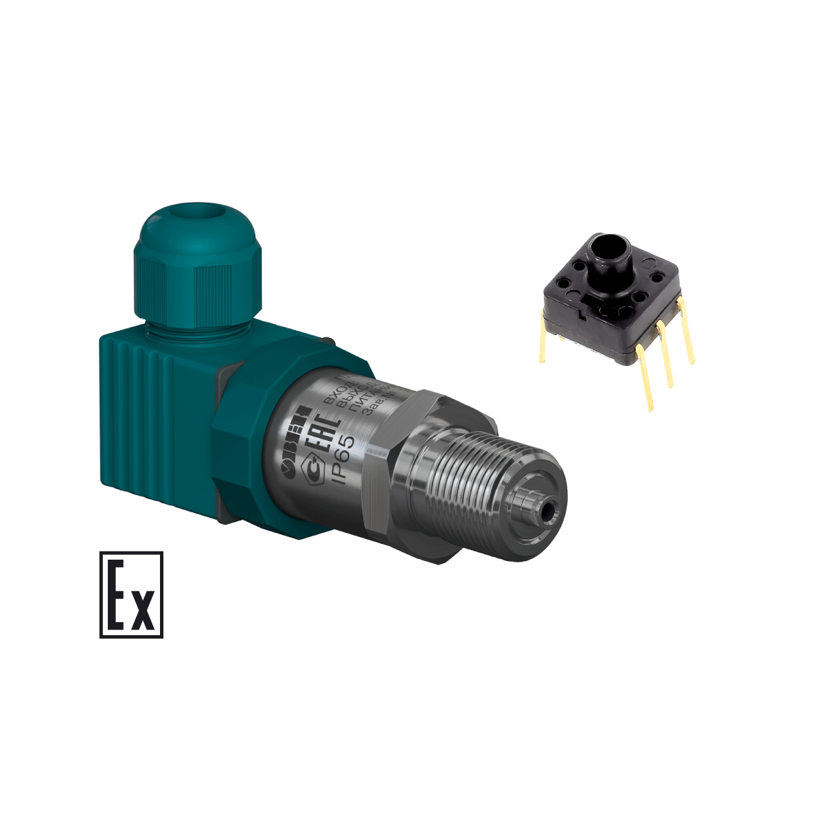 ПД100И модели 8х1-Exi датчик низкого давления для неагрессивных газов в исполнении EXI изображение 1