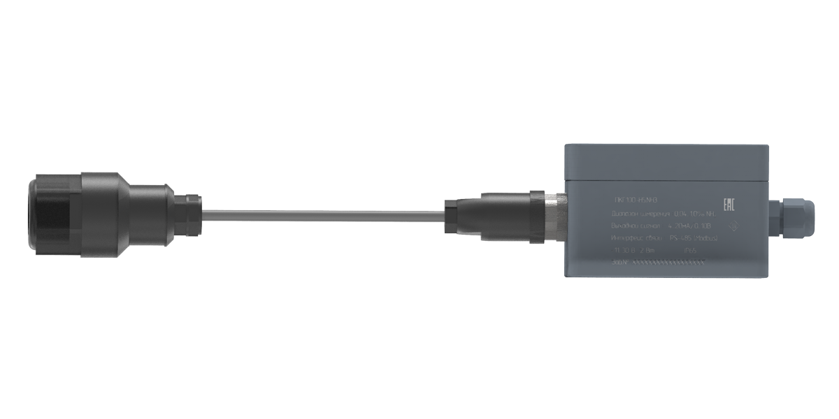 ПКГ100-NH3 промышленный датчик (преобразователь) концентрации аммиака в воздухе изображение 2