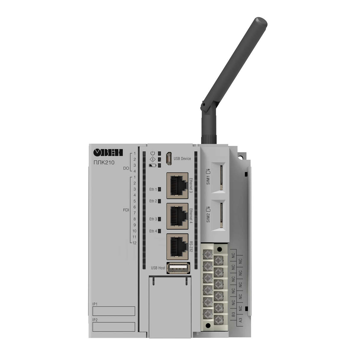 ПЛК210-4G высокопроизводительный программируемый контроллер для территориально распределенных систем изображение 3
